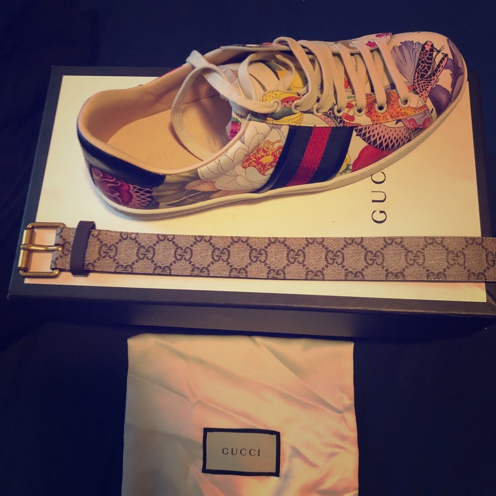Gucci Kingsnake belt